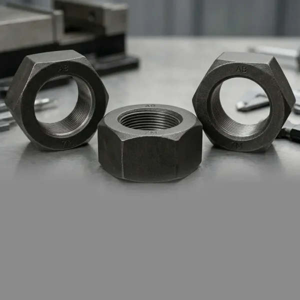 Heavy Hex Nut 7M Manufacturing at Asia Bolts