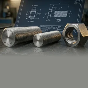 Custom Fasteners Manufacturing on drawing at Asia Bolts